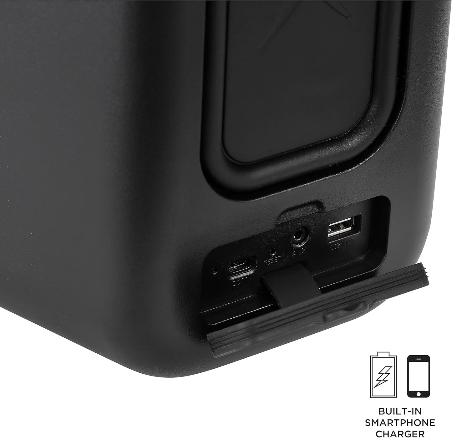 Altec Lansing Shockwave Koordlose Luidspreker 60W Bluetooth-luidspreker met 'n Langdurige 6 Uur Battery, Multi LED Partymodusse, Veelvuldige Basversterkingsmodusse, Partytjie Sinkronisering