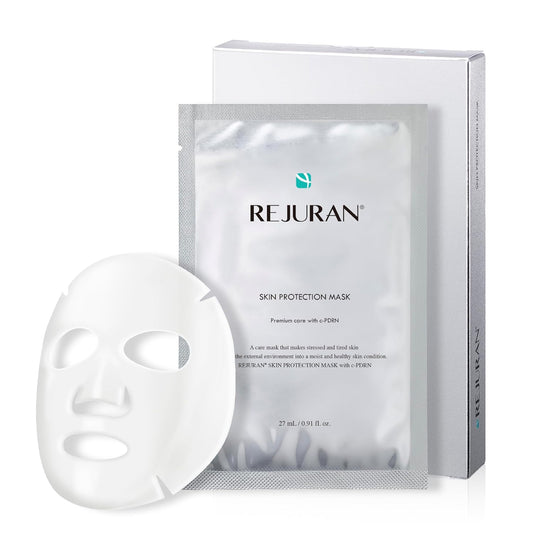 Skin Protection Mask, c-PDRN® Soothing Face Mask, Deep Hydration, Soothing & Barrier Care with c-PDRN®, Panthenol & Allantoin for Stressed Skin (5 CT)