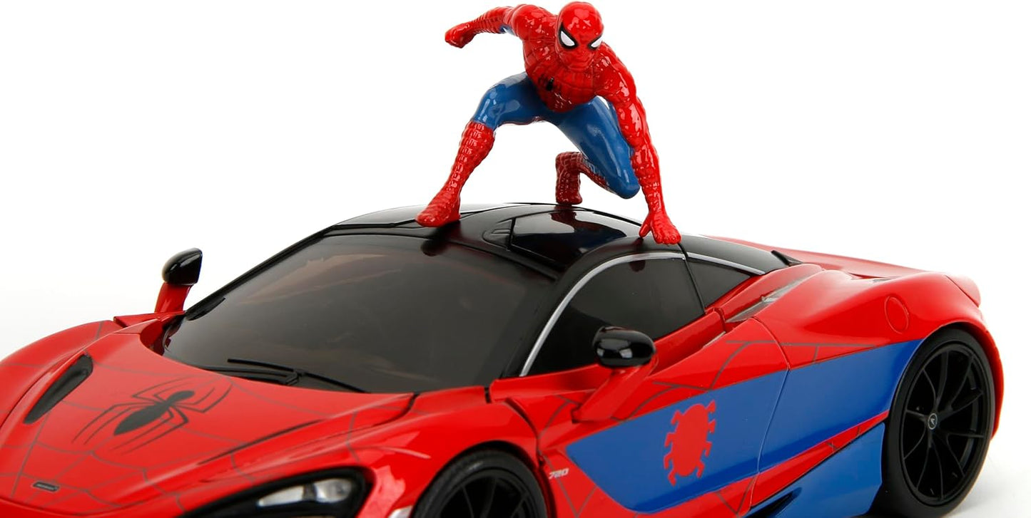 New Marvel Spider-Man 1:24 McLaren 2.75" Miles Morales Figure