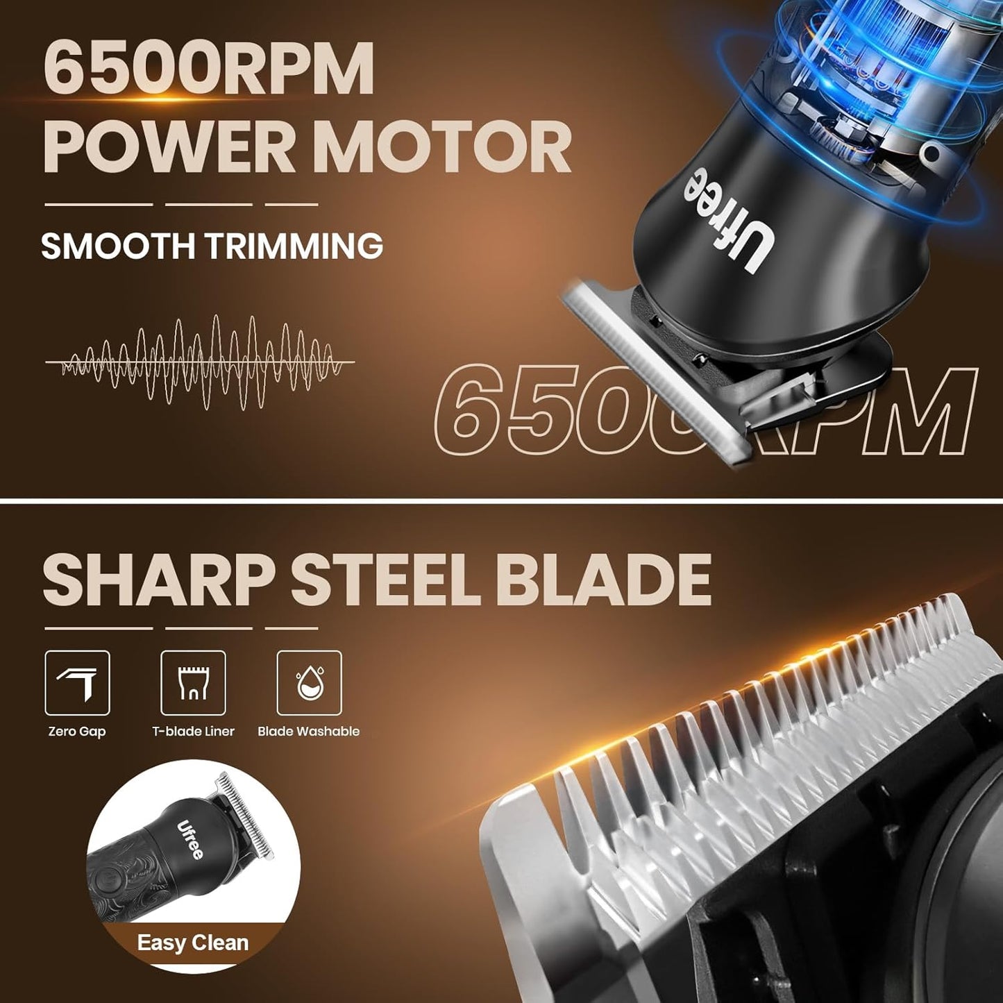 Beard Trimmer for Men, Foil Shaver Electric Razor, Shavers for Body Face Nose Ear, Cordless Hair Trimmer, Professional Hair Clippers, Mustache Grooming Kit Birthday Gifts for Men