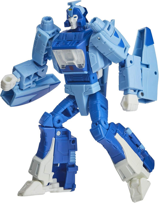 Transformers Toys Studio Series 86-03 Deluxe Class  4.5-inch - The The Movie 1986 Blurr Action Figure - (Ages 8 and Up)