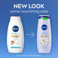 NIVEA Pampering Coconut and Almond Milk Body Wash with Nourishing Serum, Moisturizing Body Wash - 20 Fl Oz - (3 Bottles)