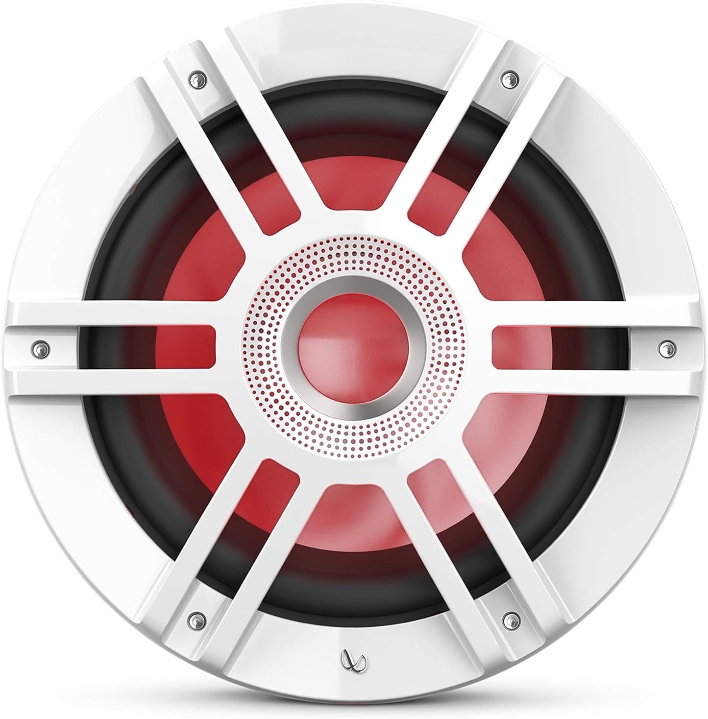 Infinity Kappa Marine KAPPA1010M 10 inches Premium RGB LED Subwoofer - White