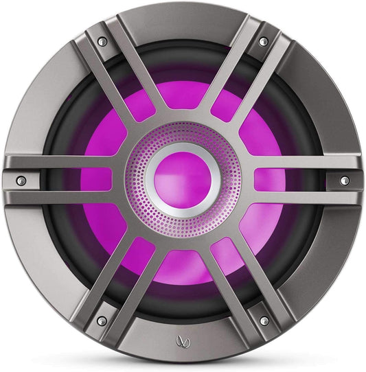 Infinity Kappa Marine KAPPA 1050M Titanium 10 Inches Premium RGB LED Subwoofer