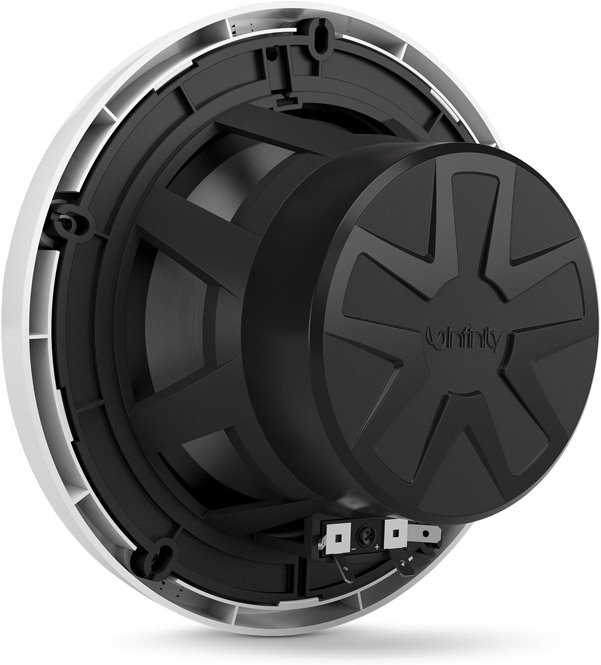 Infinity 6.5" 2-Way 225W Water Resistant Coaxial Marine Boat Car Audio Stereo Speakers