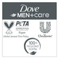 DOVE MEN + CARE Shampoo Fresh + Clean for Hair Refreshing & Strengthening, w/ Menthol, 28 fl oz. (2 CT)