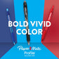 Paper Mate Profile Retractable Ballpoint Pens Bold, 1.4mm, Assorted Colors - (12 Count) - Back to School, Home, Office, Teacher Supplies