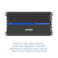 JA-Series JA5CH High Performance Class-D Bridgeable 5-Channel Car Audio Amplifier 1,500 Watts Peak Power | Efficient Compact Design