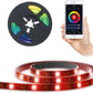 LED Strip Short Wi-Fi Multi-Color LED Light Strip Monster 6.5Ft, Smart App, Customizable Settings, Any Space, Voice-Control, Alexa, Google Assistant, Easy Installation