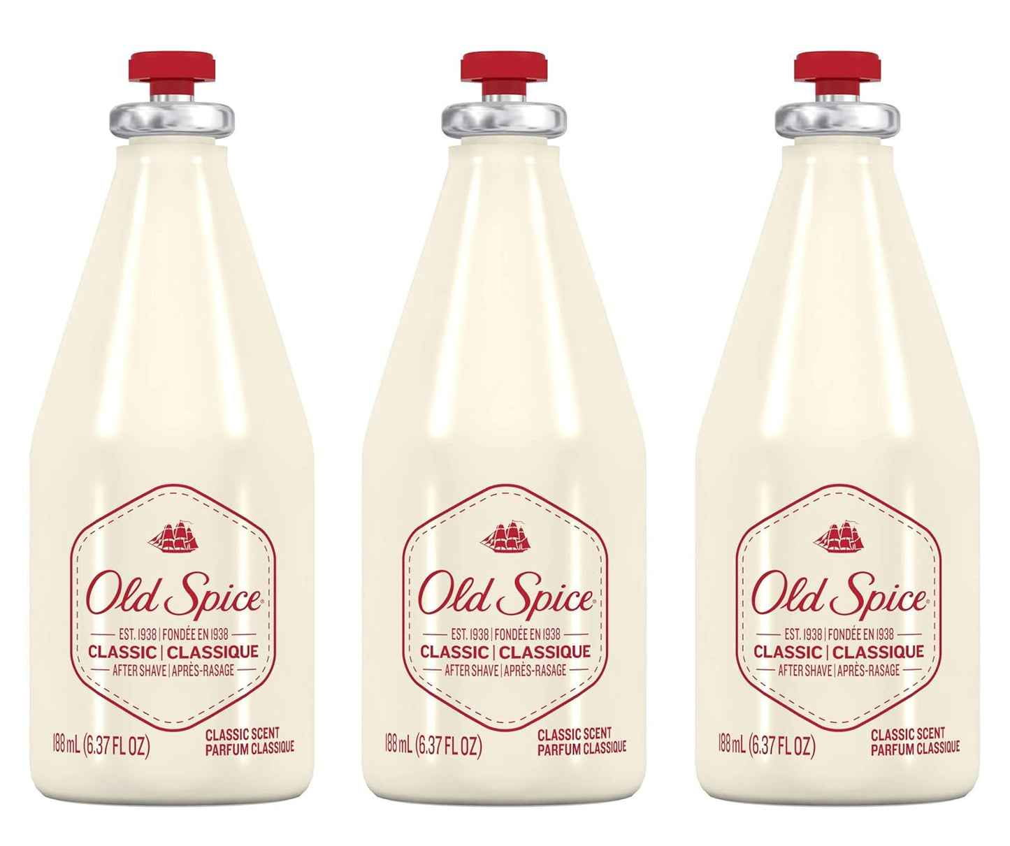 Old Spice Classic After Shave 6.37 oz (Pack of 3)