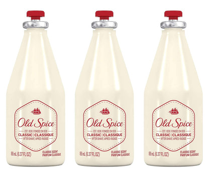 Old Spice Classic After Shave 6.37 oz (Pack of 3)