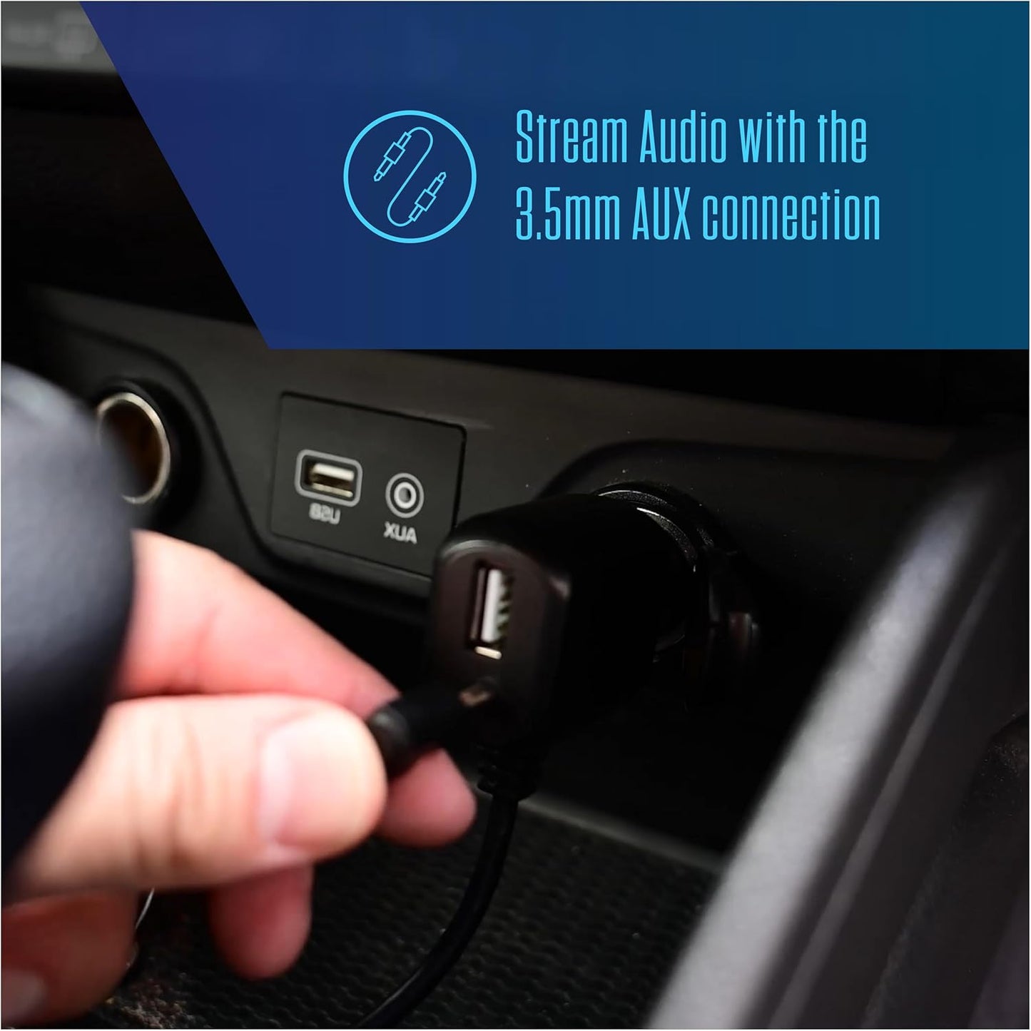 7" Portable Wireless Apple CarPlay Android Auto Car Stereo Screen Dash & Windshield Mount Options | Bluetooth Hands Free Calling & Music Streaming