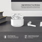 Monster Verse True Wireless Earbuds with Charging Case, Bluetooth 5.0 in-Ear Stereo Headphones, Built-in Mic for Clear Calls, USB-C Quick Charge (White)