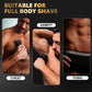 Body Hair Trimmer for Men, Manscape Ball Pubic Hair Trimmer, 3 in 1 Body Grooming Kit for Groin, Waterproof Body Electric Shaver Razor, Grooming for Face and Body, Gifts for Men, Black