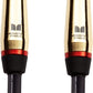 Monster Prolink Rock Instrument Cable. 6 ft Straight to Straight Monster Guitar Cable. For Electric Guitar Cable. 95% Copper Braided Shielded Guitar Cable