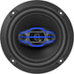 JS-Series JS6504 High Performance 4-Way 6.5 inch Car Audio Speakers 320 Watts Peak Power - PAIR