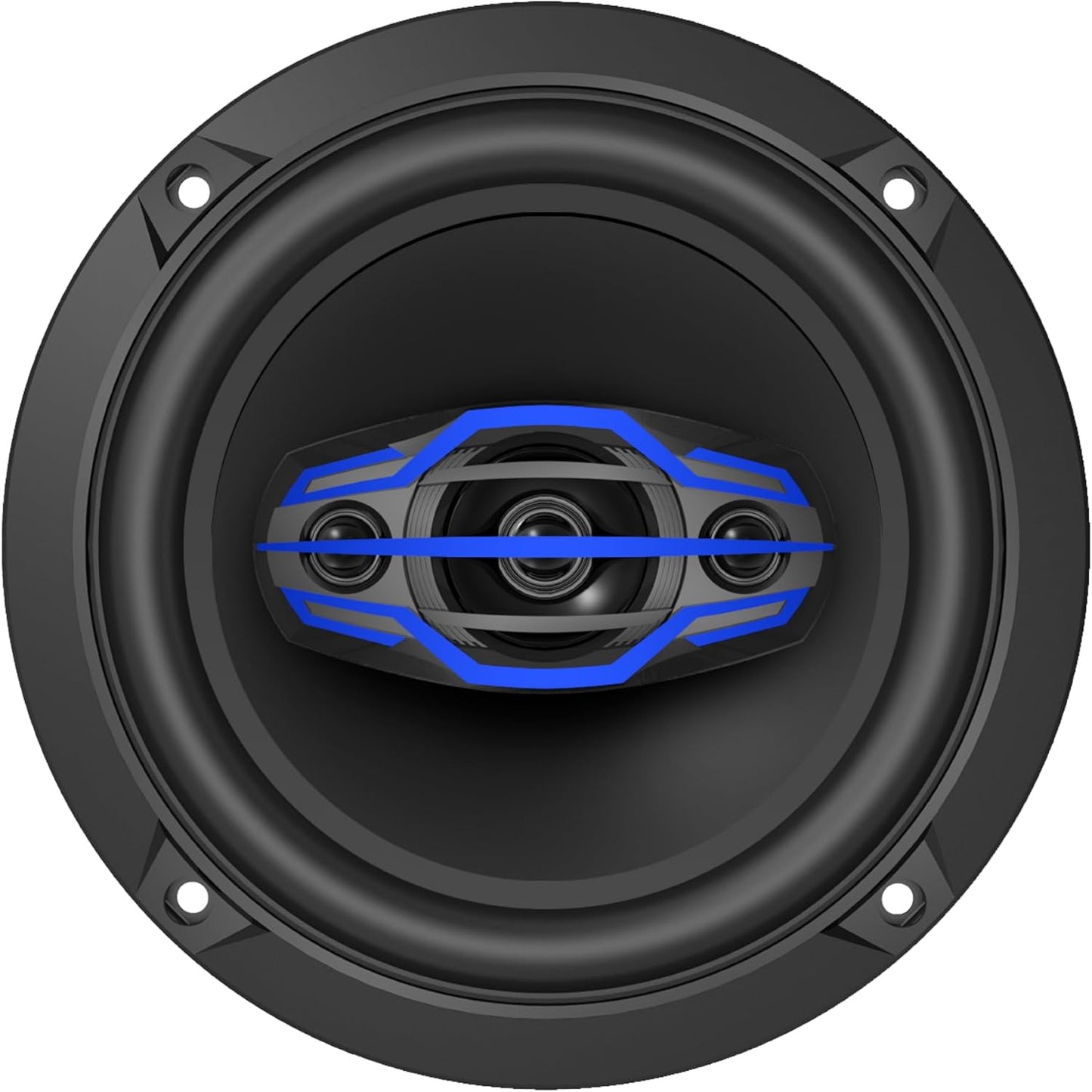 JS-Series JS6504 High Performance 4-Way 6.5 inch Car Audio Speakers 320 Watts Peak Power - PAIR