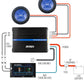 JA-Series JA1CH High Performance Class-D Bridgeable Mono Amplifier 1,000 Watts Peak Power, Efficient Compact Design
