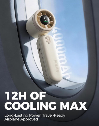 Mini Handheld Turbo Fan 4000mAh 3-in-1 Drabaar - Room