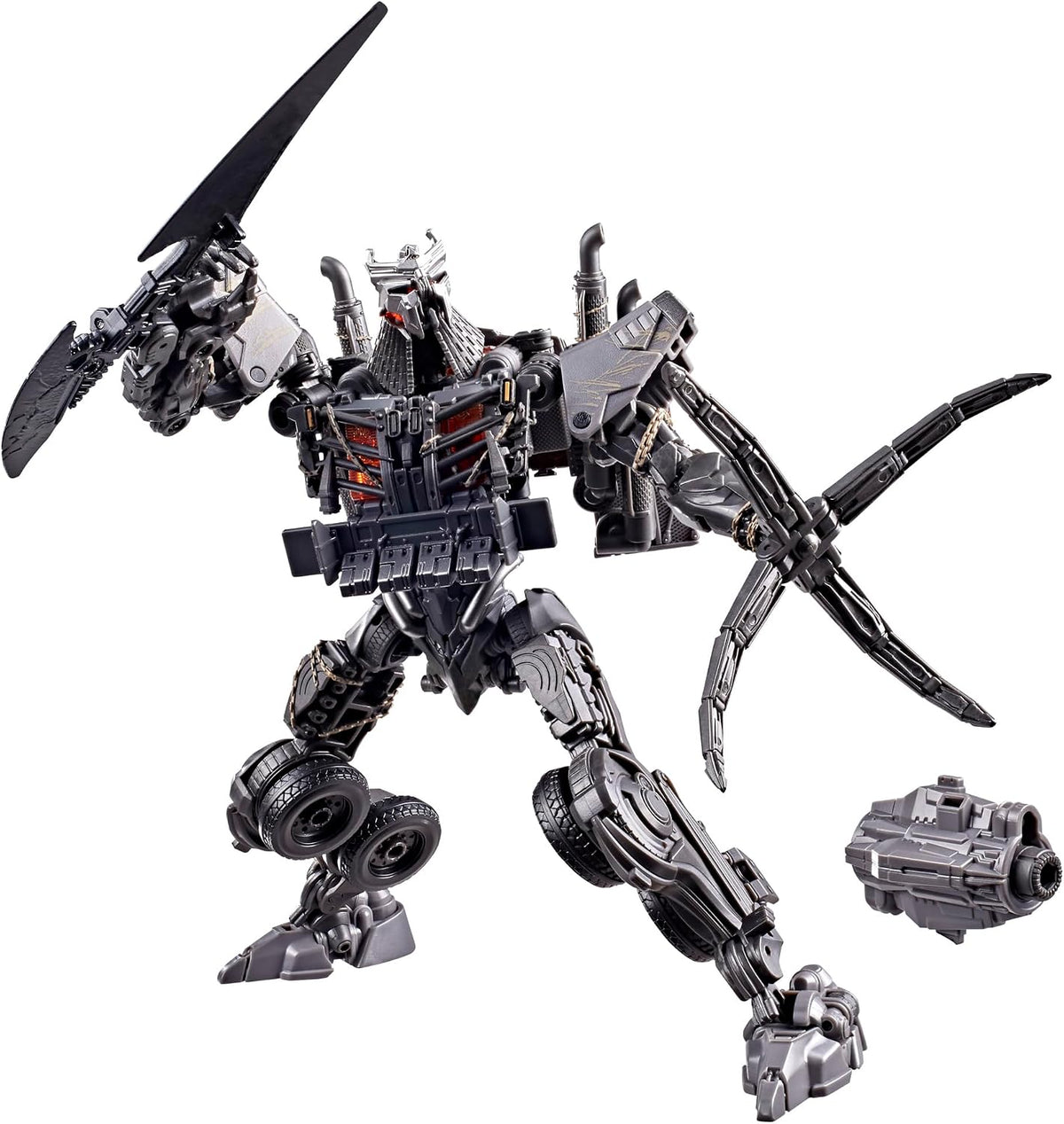 Transformers Studio Series Rise of the Beasts Scourge, Collectible Converting 8.5-inch Leader Class Action Figure (8+)