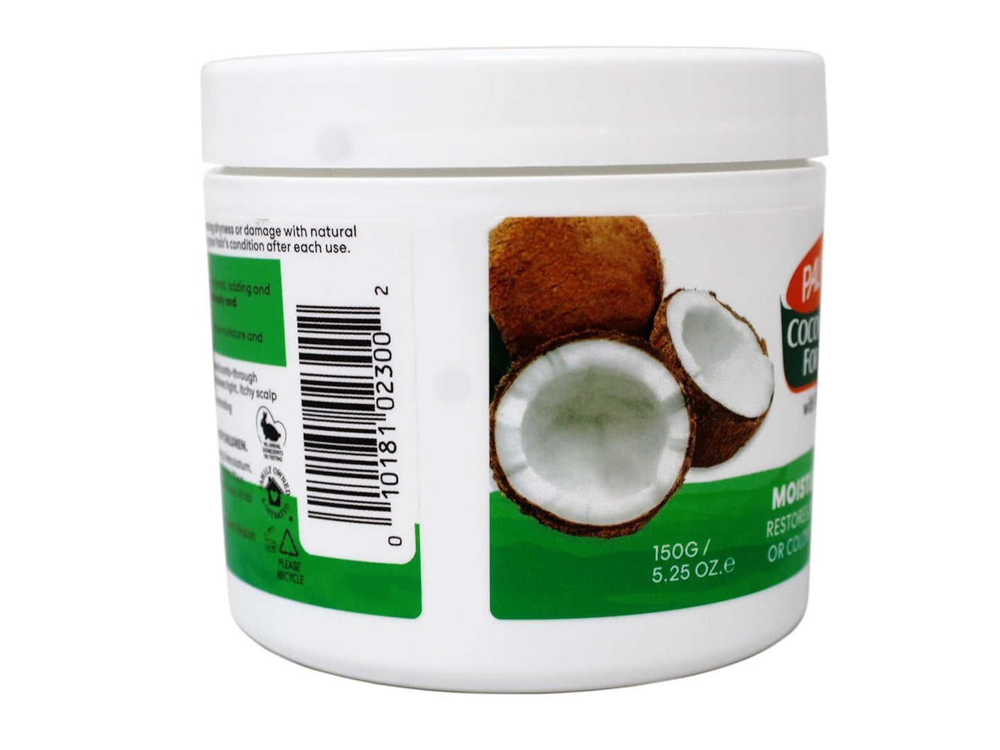 Palmer's Coconut Oil Moisture Boost Gro Hairdress Jar Restores dry damaged or Color treated Hair  - 5.25 oz (155ml)