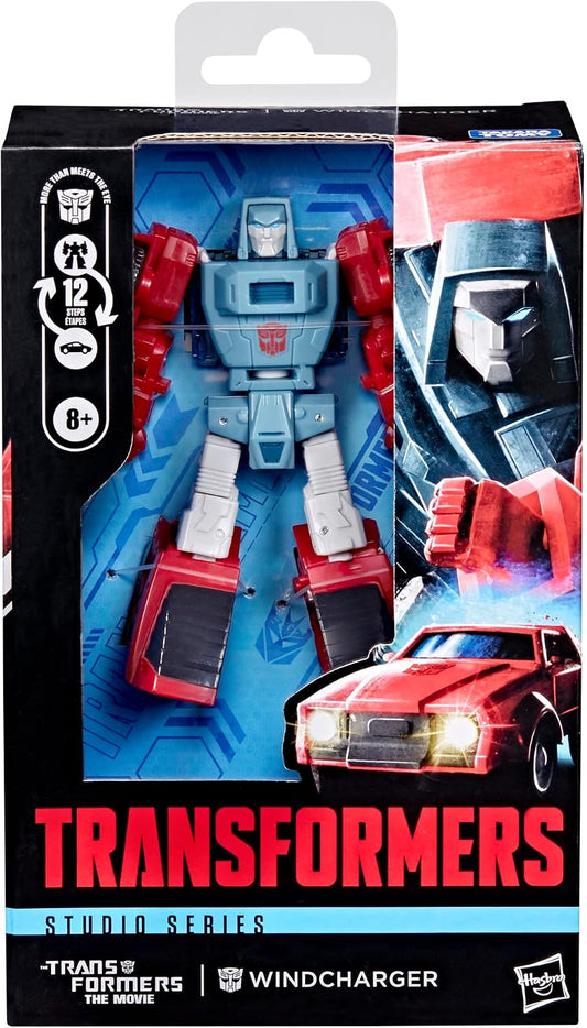 Transformers Studio Series The The Movie Windcharger Deluxe Class 4.5-Inch Converting Action Figure, Robot Toys (Ages 8+)