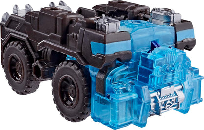 Transformers CYBERWORLD Optimus Primal Cyber Changers Energon Surge 4-Inch Action Figure Quick Change to Truck Mode Robot Toys (Kids 6+)