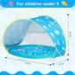 Beach Tent Ocean Pop Up Portable Shade Pool UPF50+ UV Protection Sun Shelter for Infant with Easy Set Up Canopy