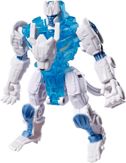 Transformers CYBERWORLD Cheetor Cyber Changers Energon Surge 4-Inch Action Figure Quick Change to Beast Mode - Robot Toys (Kids 6+)