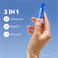 NIVEA Skin Care Set, Essentially Enriched Body Lotion Pack (2 x 16.9 Fl Oz) + Moisture Lip Care Lip Balm Set (4 x 0.17 Oz), Dermatologically Tested for Skin Compatibility