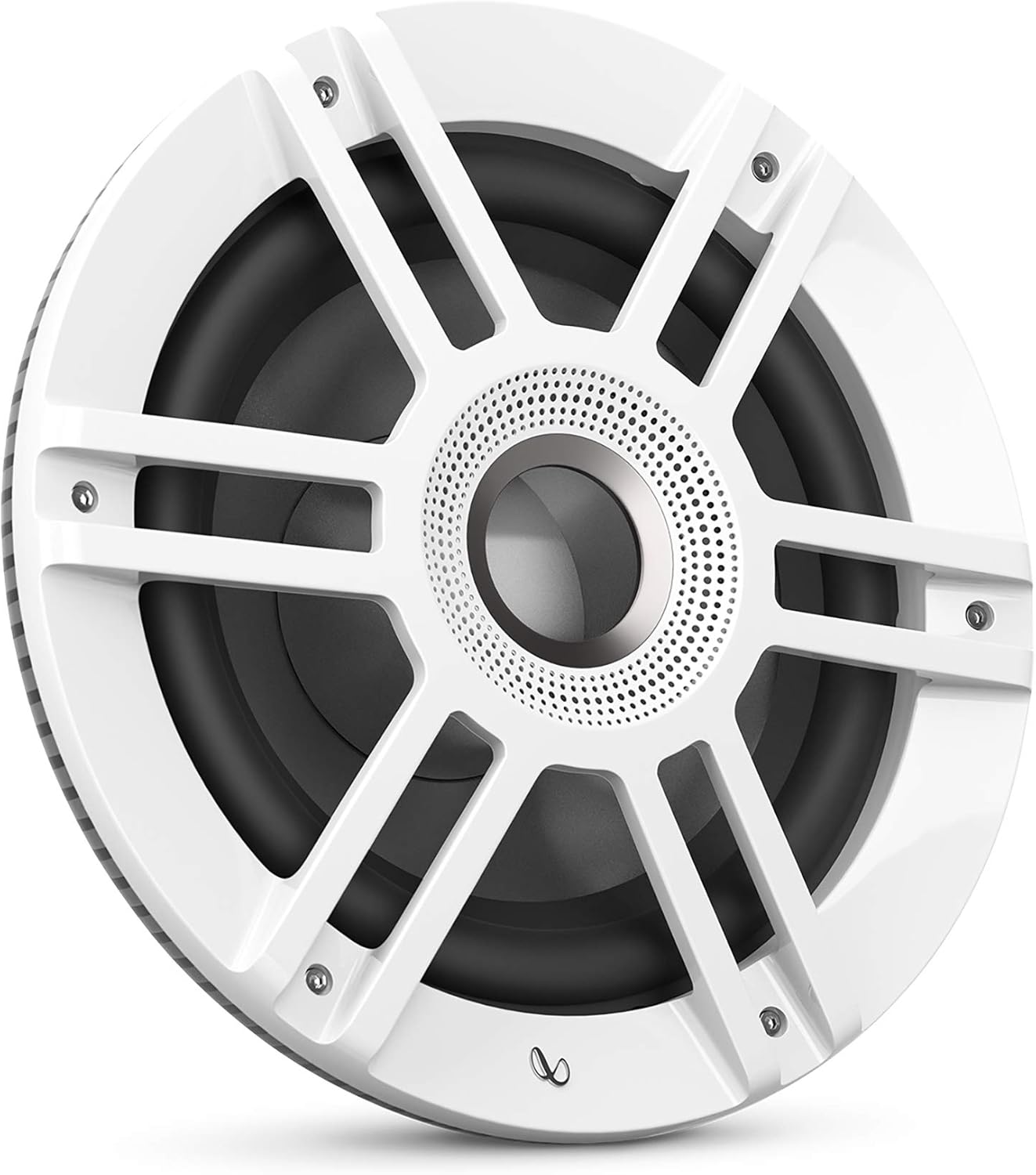 Infinity Kappa Marine KAPPA1010M 10 inches Premium RGB LED Subwoofer - White
