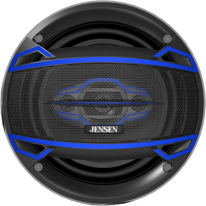JS-Series JS6504 High Performance 4-Way 6.5 inch Car Audio Speakers 320 Watts Peak Power - PAIR