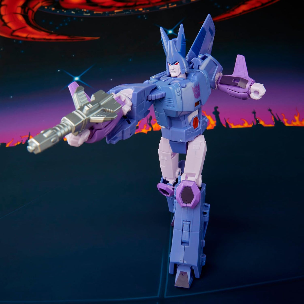 Transformers Studio Series Cyclonus, The The Movie Voyager Class 8-Inch Converting Action Figure, Robot Toys for 8+
