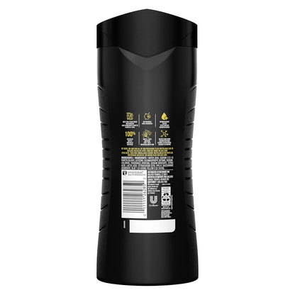 AXE Body Wash Apollo Long Lasting Freshness Sage & Cedarwood Men's Body Wash with Odor-Busting Prebiotics - 16 oz (Pack of 4)