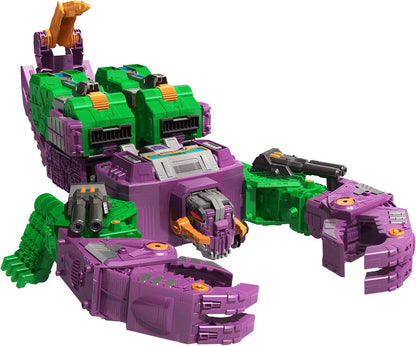 Transformers Toys Generations 21-inch War for Cybertron: Earthrise Titan WFC-E25 Scorponok Triple Changer Action Figure - (Kids Ages 8 and Up)