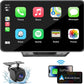 Double Din HD 7" Multimedia Player  Wireless Touchscreen Car Stereo Car Play & Android Auto, GPS, Voice Control, Mirror Link, Bluetooth Hands-Free