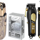 3-Speed Electric Shavers for Bald Men, Close Shave Head Shavers with Double Foil, Professional Clippers and Trimmers Set, Cordless Clippers for Hair Cutting