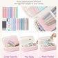 Aesthetic All-in-One Bulk Pack Supplies - Mechanical Graphite Pencil for Students Stationary School Essentials - (Pink)