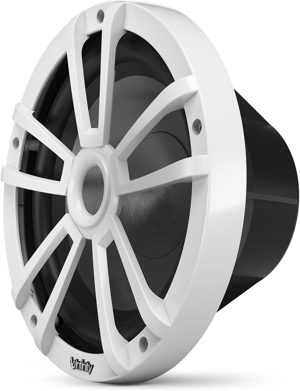 Infinity Reference 1022 MLW 10 inches Marine Boat RGB LED Subwoofer - (White Gloss)