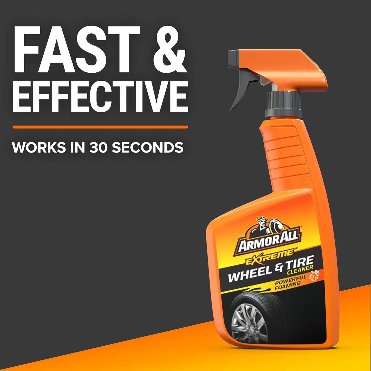Armor All Extreme Wheel and Tire Cleaner, Spuit vir Skoonmaak van Motorwiele (709 ml)