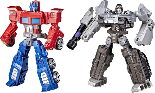 Transformers 7-inch  Toys Heroes and Villains Optimus Prime and Megatron 2-Pack Action Figures - (Kids Ages 6 and Up)