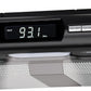 Modern Wireless Under Cabinet Kitchen Universal Bluetooth Music System, FM Radio, Clock LCD Digital Display , Built-in Hands-free Mic & Speakers (Includes Mounting Hardware)
