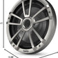 Infinity 1022 MLT 10 Inch Marine RGB LED Subwoofer - Titanium
