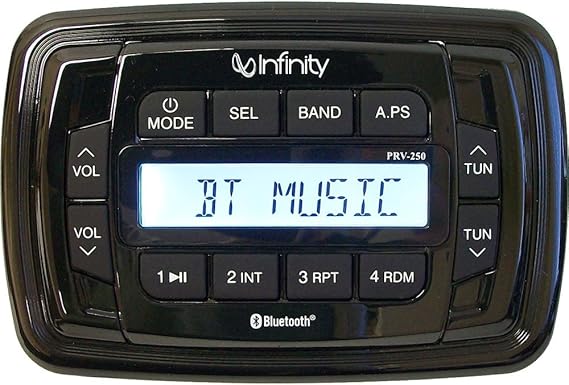 Infinity PR V250 AM/FM/ Bluetooth Stereo Receiver