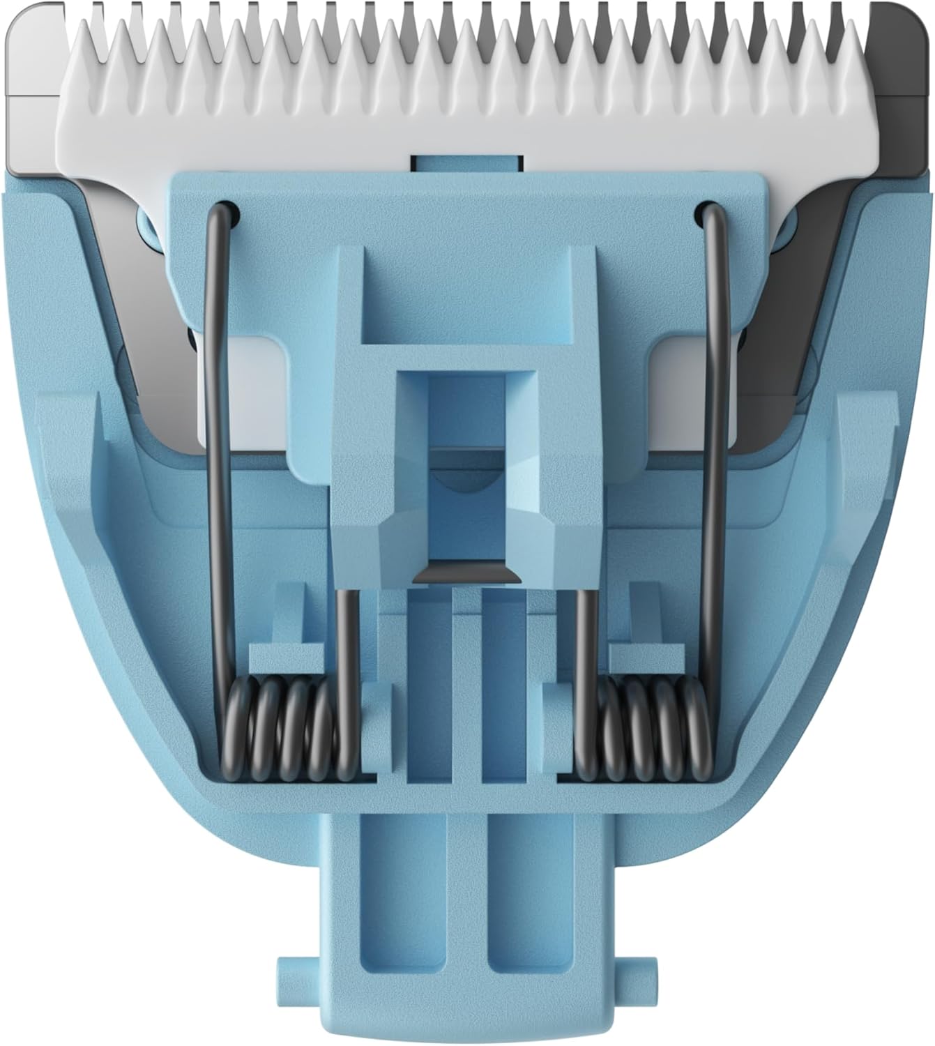 MERIDIAN - Slimmer Trimmer Replacement Blade - Ceramic Blades for Electric Body & Pubic Hair Trimmer, Sky, 1 Pack