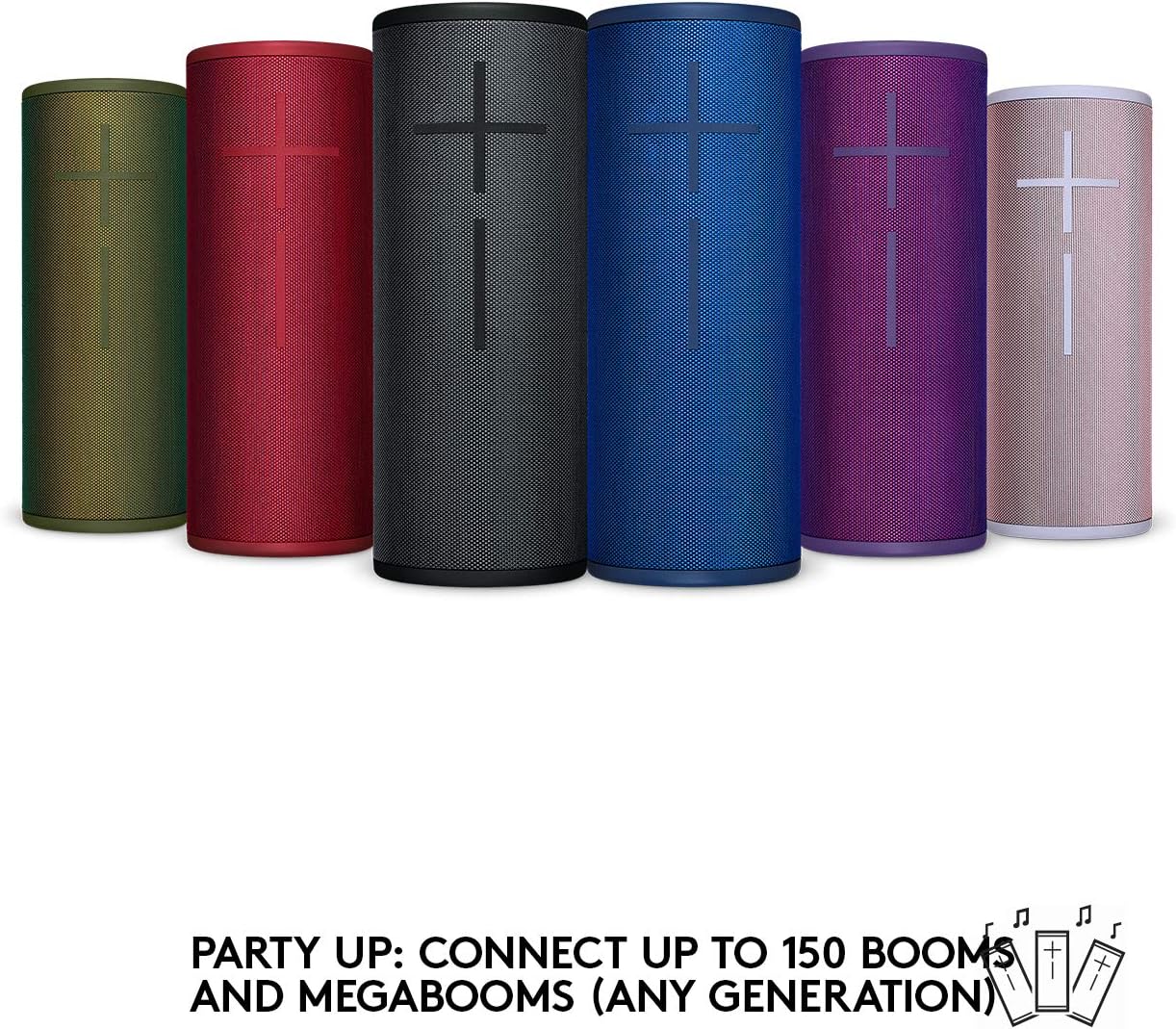Ultimate Ears MEGABOOM 3 Portable Wireless Bluetooth Speaker (Powerful Sound + Thundering Bass, Bluetooth, Magic Button, Waterproof, Battery 20 Hours) - Lagoon Blue