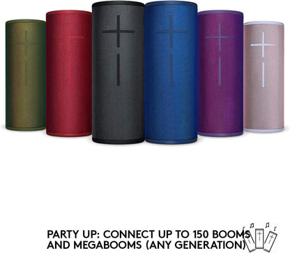 Ultimate Ears MEGABOOM 3 Portable Wireless Bluetooth Speaker (Powerful Sound + Thundering Bass, Bluetooth, Magic Button, Waterproof, Battery 20 Hours) - Lagoon Blue