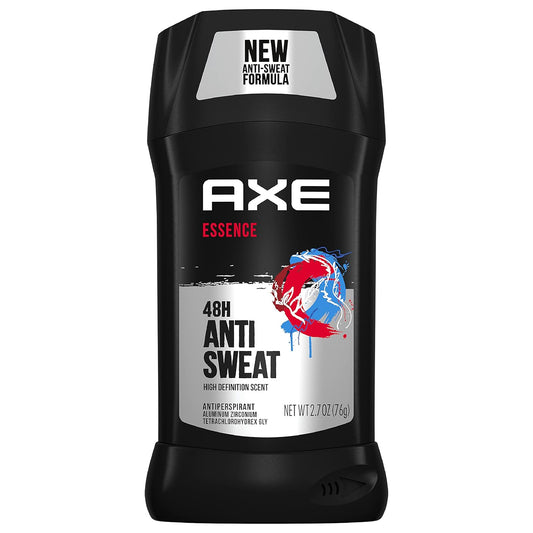 AXE Antiperspirant Deodorant For Men 48H Sweat And Odor Protection - Essence Black Pepper And Cedarwood Scent- 2.7oz (Pack of 2)