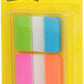 Post-it Tabs, 1 in Solid, Aqua, Yellow, Pink, Red, Green, Orange, 6/Color - Solid Style (36/Dispenser)