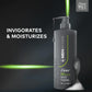 DOVE MEN + CARE Shampoo Lime & Cedar for Real Hair that Powers Up Hair Strength, with Invigorating & Moisturizing Results, 18 Fl oz (2 CT)